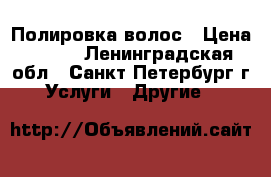 Полировка волос › Цена ­ 390 - Ленинградская обл., Санкт-Петербург г. Услуги » Другие   